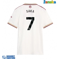 Arsenal Bukayo Saka #7 Rezervni Dres za Ženska 2025-26 Kratak Rukav